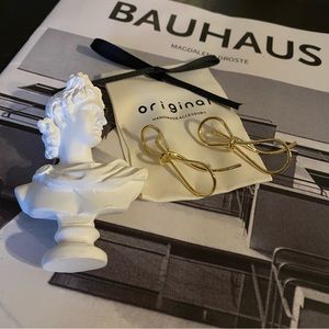 Gold plated earrings